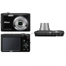 Фотокамера цифровая NIKON CoolPix S2600 Black Linear, 14Mp, 5x OptZoom, LCD2.7, б/у в отличном сост. Купить