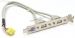 Планка USB2.0 2 порта, для системного блока ПК (подключение на мат.плату)