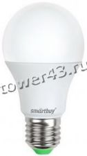 Лампа светодиодная (LED) SMARTBUY  A60 7Вт, 3000К, E27  (SBL-A60-07-30K-E27-N) Ret. Купить