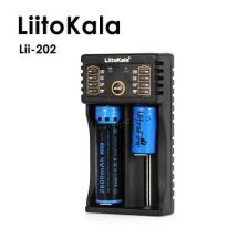 Зарядное устройство LiitoKala Lii-202 универсальное автомат (на 2АКБ), USB кабель Купить
