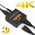 Разветвитель (сплиттер) HDMI сигнала с усилителем 1xHDMI -> 2xHDMI 4Кх2К с адаптером питания 220В