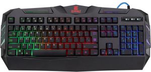 Клавиатура Defender Werewolf GK-120DL RU (чёрный) RGB цв подсветка,19 Anti-Ghost, Влагоустойчивая Купить