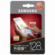 Память microSDXC 128Gb class10 Samsung EVO Plus, UHS-I U3 4К 100Mb/s с адаптером Retail Цена
