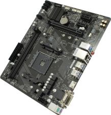 Мат.плата Soc-AM4 Gigabyte GA-A320M-S2H V2, 2*DDR4-2667, DVI-D VGA HDMI, USB3.0 m.2 NVMe GLAN mATX Купить