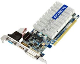 Видеокарта GeForce 210GT 1Gb <PCI-E> DVI HDMI DDR3 64Bit Gigabyte Retail Купить