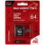 Память microSDXC 64Gb class10, U1 без адаптера Retail
