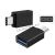 Переходник OTG TYPE-C -> USB АF (USB3.0) белый оем