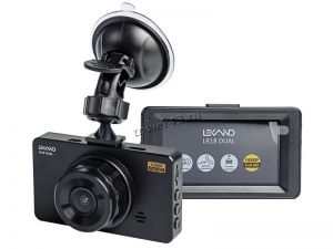 Автомобильный видеорегистратор LEXAND LR18 DUAL, 3", HDMI, 1920х1080х30к/с, +дополнительная камера Купить