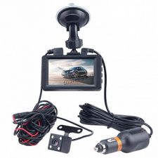 Автомобильный видеорегистратор LEXAND LR18 DUAL, 3", HDMI, 1920х1080х30к/с, +дополнительная камера Цена