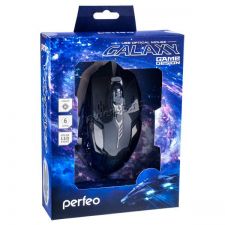 Мышь PERFEO PF-1718-GM GALAXY подсветка 1200 /1600 /2400 /3200dpi Цены