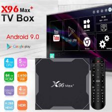 Смарт-приставка X96 Max Plus 4K, Wi-Fi 2.4/5GHz, LAN, андр.9, 4яд Amlogic S905X3, 4ГбОЗУ, 32Гб Цены