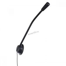 Микрофон Perfeo M-3, черый, настольный, кабель 1.8м Цена