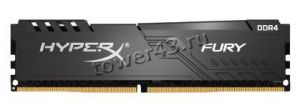 Память DDR4 16Gb (pc4-25600) 2x8Gb 3200MHz Kingston XyperX Fury Black (HX432C16FB3K2/16) Rtl Купить