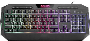 Клавиатура Defender Gelios GK-174DL RU (чёрный) RGB подсветка,19 Anti-Ghost Купить