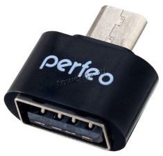 Переходник OTG micro USB 2.0 AM -> USB AF мама Купить
