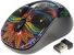 Мышь QUMO Office M41 Totem, 800/1200/1600dpi, беспроводная, 4 кнопки, waterprinting