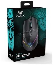 Мышь AULA F805 7кн, 6400 dpi, игровая, ЮСБ, RGB-подсветка Цена