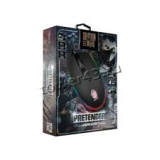 Мышь QUMO Pretender M53, 4кн. игровая, 7цв.подсветка, 1200 /1600 /2400 /3200dpi, USB Цена