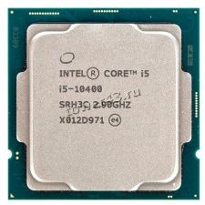 Процессор Intel Core i5-10400 S1200, 2.9-4.3GHz, 12Mb, 14nm, 65W, GPU, 6хяд/12пт oem Купить