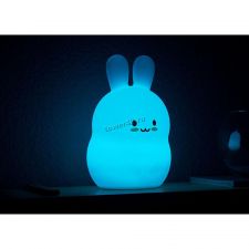 Светильник-ночник Rombica LED Rabbit (силиконовая фигурка), меняет свет Купить