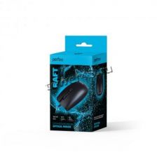 Мышь PERFEO RAFT, 4 кн, USB, чёрн, 1000/1200/1600 DPI, шнур 1.8м Цена