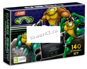 Портативная игровая приставка Super Drive BT-140 16бит (140 игр в комплекте) Купить