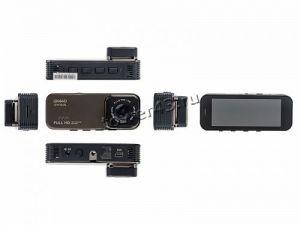 Автомобильный видеорегистратор LEXAND LR19 DUAL, 3", HDMI, 146гр, 1920х1080х30к/с, +доп. камера Цены