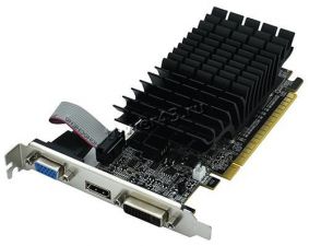 Видеокарта GeForce 210GT 512Mb <PCI-E> DVI HDMI DDR3 64Bit FOX Retail Купить