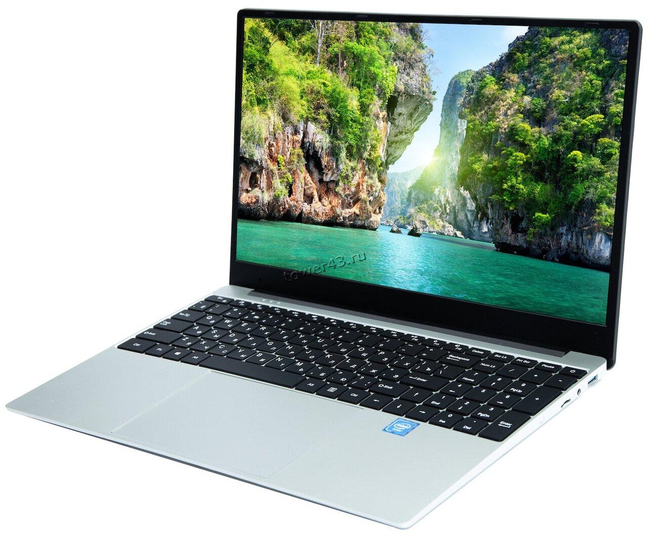 Ноутбук 15.6" AZERTY AZ-1506 FullHD IPS 4яд Celeron J4125 /8Gb /SSD120Gb m.2 /HDMI /WiFi