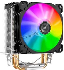 Вентилятор JONSBO CR-1200E (TDP 95W, Al-Cu 92mm, 2000rpm, 26.5dBA, 36CFM, RGB подсветка, 3pin) RTL Купить