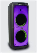 Комбо-бокс колонка Eltronic 2x10" 20-03 WAVE 800 USB/SD/FM /дисплей  /LED /Bluetooth /Mic /пульт 80W Цена