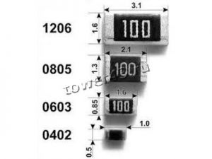 Конденсатор SMD 0402 (набор 10шт) Цена