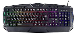 Клавиатура Qumo Antares K60 игровая, чёрная, радужная подсветка, 114кн, мультимедиа Купить