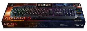 Клавиатура Qumo Antares K60 игровая, чёрная, радужная подсветка, 114кн, мультимедиа Цена