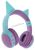 Наушники+микрофон полноразмерные детские Perfeo KIDS, беспроводные, до 12 часов (светло-голубые)