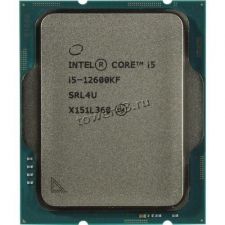 Процессор Intel Core i5-12600KF S1700, 3.7-4.9GHz, 6Px3.7ГГц, 4Ex2.8ГГц, безGPU, 6хяд/12пт 150Вт oem Купить