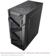 Корпус MidiTower ALSEYE Warrior-B ATX, NoPSU, 2xU2, 1xU3, окно стекло, нижний БП, без вентиляторов Купить