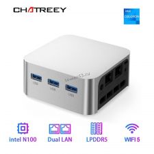 Компьютер мини T8-PRO 4яд.Intel N100 3.1-3.4GHz /16Гб LDDR5 /SSD512Гб /BT /WiFi5 /GLAN /HDMI /Win11 Купить