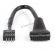 Переходник USB3.0 мат.платы ПК (кабель-переходник) -> USB2.0 папа