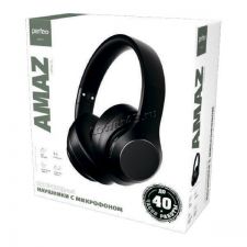 Наушники+микрофон полноразмерные Perfeo AMAZ, AUX до 40ч беспроводные Купить