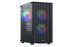 Корпус MidiTower XASTRA A307M mATX RGB,безБП, 2xU2,1xU3, стекло, ниж.БП, до28см, до 15.5см, 3х120fan