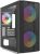 Корпус MidiTower SAMA S30 ATX, NoPSU, Type-С, USB, окно стекло, нижБП, вент.2x140+1х120, 166мм, 35см