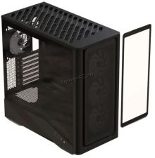 Корпус MidiTower Air Power G9 DUO PA EATX, NoPSU, Type-С, 2xU3, стекло,нижБП, ARGBвент4шт,182мм,42см Цена