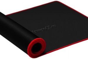 Коврик для мыши MUCAI BlackRed XL , игровой 900x300x3 мм, ткань+резина, прошитый Купить