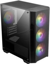 Корпус MidiTower AXYRA LURE F100M AR BK контр.ARGB безБП, стекло, до41см, до 16,5см, 4х120fan PWM Купить