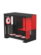 Корпус MidiTower AXYRA LURE G300A AR BR контр.ARGB безБП, стекло, до42см, до 18см, 4х120fan PWM Купить