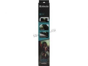 Коврик для мыши Defender игровой Angel of Death M/ Black /Dragon 360x270x3 мм, ткань+резина Цена