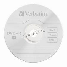 Диск DVD+R 16x 4.7Gb Verbatim (25шт в банке) Купить