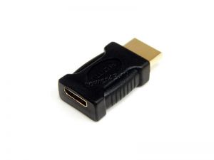 Переходник видеоразъема miniHDMI (F) -> HDMI (M) Купить