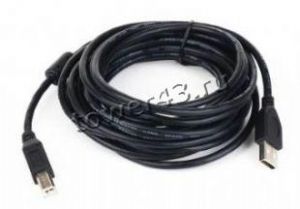 Кабель USB 2.0 4,5м черный, проф.серия Купить